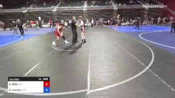 132 kg Consi Of 4 - Darly Mills, Sierra WC vs Aaron Liscum, North Montana WC