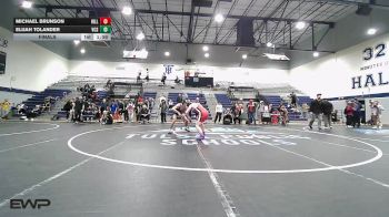 150 lbs Final - Michael Brunson, Hilldale vs Elijah Tolander, Victory Christian School