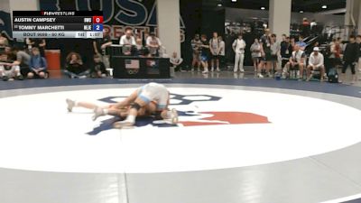 60 kg Cons. Sub-quarters - Austin Campsey, B2 Wrestling Corp vs Tommy Marchetti, New Jersey