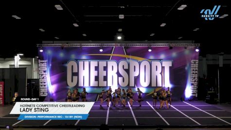 Hornets Competitive Cheerleading - Lady Sting [2024 L4 Performance Rec - 10-18Y (NON) DAY 1] 2024 CHEERSPORT Oaks Classic
