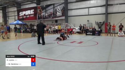 70 kg Round Of 128 - Garrett Lyons, University Of Central Missouri vs Wynton Denkins, Buies Creek Wrestling Club