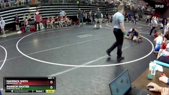 100 lbs Round 2 (6 Team) - Maverick Smith, Indiana Blue vs Imareon Baxter, Nebraska Blue