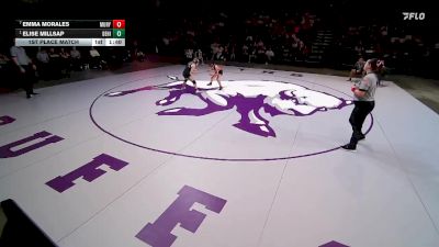 4A 110 lbs 1st Place Match - Elise Millsap, Desert Hills vs Emma Morales, Murray
