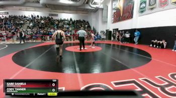 120 lbs Champ. Round 2 - Cody Tanner, Broomfield vs Gabe Daniels, Mountain Vista
