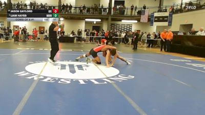 165 lbs Consi Of 8 #1 - Jason Gaylord, Rye vs Liam Hayes, Monroe Woodbury