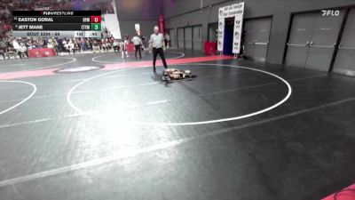 69 lbs Cons. Round 2 - Jett Mane, East Troy Youth Wrestling vs Easton Goral, Denmark Youth Wrestling