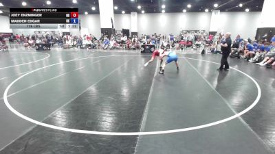 126 lbs Joey Enzminger, North Dakota vs Madden Edgar, Oklahoma