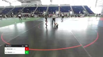 86 lbs Rr Rnd 3 - Jace Brenner, Lions WC vs Maddox Moody, High Desert Jets / Xcel Wc