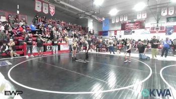 64-67 lbs Rr Rnd 2 - Jack Clover, Wyandotte Youth Wrestling vs Karina Henderson, Jay Wrestling Club