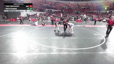 172 lbs 1st Place Match - Bryn Schmidt, Aviators Wrestling vs Addi Treuthardt, Alber Athletics Wrestling Club