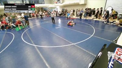 80-87 lbs Round 3 - Ledger Jones, Northside Wrestling Club vs Nikolai Tibbs, Ravage Wrestling Club