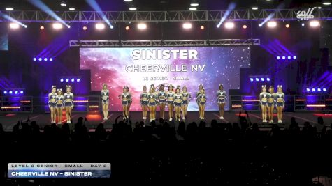CheerVille NV - Sinister [2025 L3 Senior - Small Day 2] 2025 WSF Grand Nationals