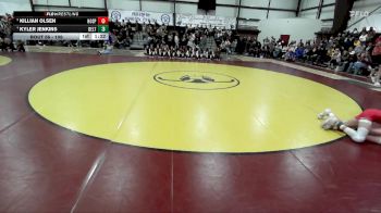 106 lbs Quarterfinal - Killian Olsen, North Sanpete vs Kyler Jenkins, Delta