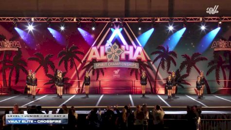 Vault Elite - Crossfire [2026 L1 Junior - D2 Day 2] 2026 Aloha Portland Showdown