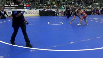 135 lbs Cons. Semis - Keylee Holloway, Thumper Freco vs Brielle Parke, Sebolt Women's Wrestling