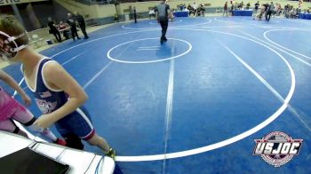 90 lbs Consi Of 8 #1 - Axel Lorg, Oklahoma Wrestling Academy vs Mason Mccauley, Duncan Demon Wrestling