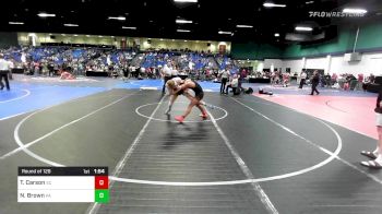138 lbs Round Of 128 - Tanner Carson, SC vs Nolan Brown, PA