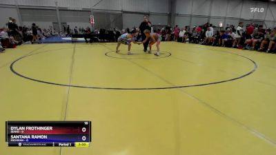 113 lbs Placement Matches (16 Team) - Dylan Frothinger, Idaho vs Santana Ramon, Michigan