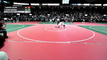 134 lbs Champ. Round 2 - Andrew Childs, CRT2 vs Wyant Dobran, Unattached