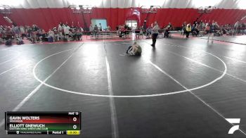 94 lbs Cons. Semi - Gavin Wolters, Wisconsin vs Elliott Gnewuch, Eastern Iowa Wrestling Club