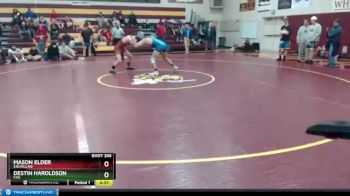 145 lbs Cons. Semi - Destin Haroldson, Fife vs Mason Elder, Enumclaw