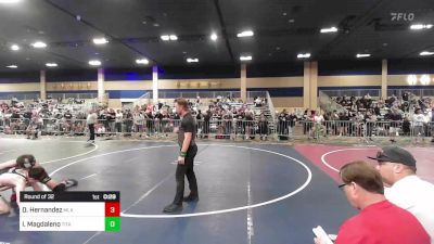 126 lbs Round Of 32 - Deegan Hernandez, Mlk Hs vs Izayah Magdaleno, Titans WC