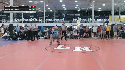 287 lbs Semifinal - James Mulhern, VHW Blue - HSC vs Justin Williams, Kraken Grizzly - HSC