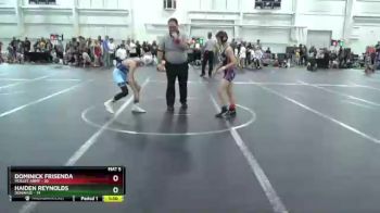 84 lbs Round 3 (8 Team) - Dominick Frisenda, Mullet Army vs Haiden Reynolds, Donahue