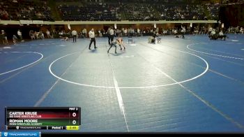 82 lbs Cons. Round 4 - Carter Kruse, Big Game Wrestling Club vs Roman Moore, Moen Wrestling Academy