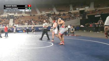 217-D4 1st Place Match - Robert Ibarra, Santa Cruz Valley Union High School vs Carson Thomas, St. Johns High School