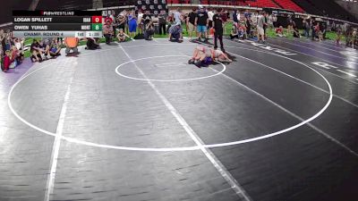 84 lbs Champ. Round 4 - Logan Spillett, Idaho vs Owen Yuhas, Montana