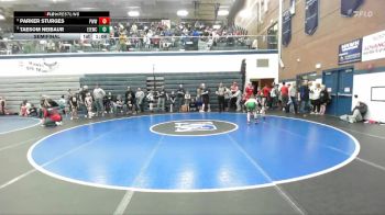 84 lbs Semifinal - Parker Sturges, Preston Warriors Wrestling vs Taesom Neibaur, East Idaho Elite Wrestling Club