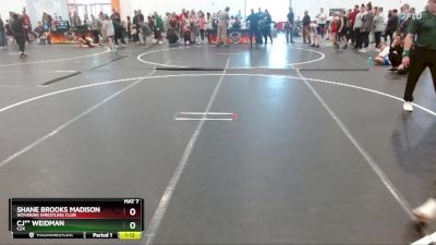 125 lbs Semifinal - Cj** Weidman, C2X vs Shane Brooks Madison, Woverine Wrestling Club