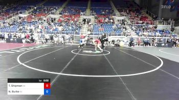 126 lbs Rnd Of 256 - Toby Shipman, Oklahoma vs Noah Burke, North Carolina