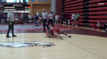 184 lbs 5th Place Match - Aiden Sanchez, Coe vs Austin Gomez, Coe