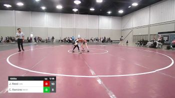 100 lbs Rr Rnd 7 - Jace Reed, LWA 14U vs Christopher Ramirez, West Coast Riders 14U