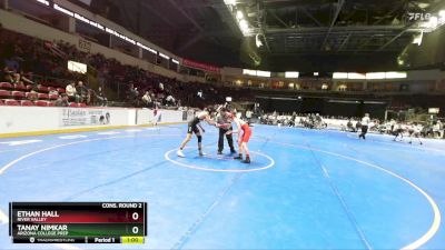 113 lbs Cons. Round 2 - Tanay Nimkar, Arizona College Prep vs Ethan Hall, River Valley