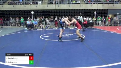 160 lbs Consi-qtrs - Jayden Ruplall, Newton vs Tyler Going, Farmingdale