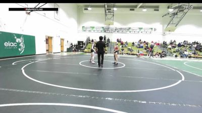 124 lbs 5th Place Match - Alina Hernandez, Bakersfield College vs Lily Bossoletti, Moorpark