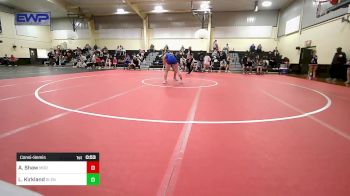 125 lbs Consolation - Abbie Shaw, Moore Girls HS vs Lillian Kirkland, Glenpool