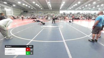 90 lbs Rr Rnd 1 - Gavin Lovell, Mat Assassins White vs Jacob Liuzza, Buffalo Valley Wrestling Club - Black