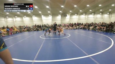 125 lbs Ariana Martinez, New Mexico vs Elizabeth Herhold, Alabama