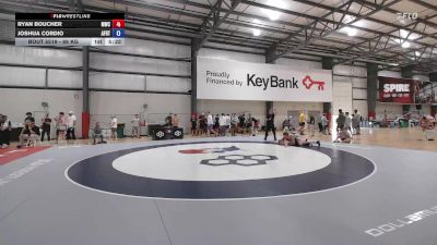 86 kg Champ. Round 2 - Ryan Boucher, Michigan Wrestling Club vs Joshua Cordio, Air Force Regional Training Center
