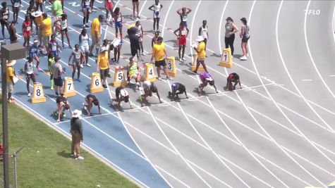 Youth Girls' 100m, Finals 1 - Age 12