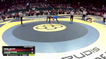 D1-126 lbs Champ. Round 1 - Khimari Manns, St. Edward vs Musa Jalloh, Gah. Lincoln