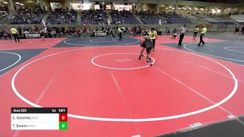 122 lbs Rr Rnd 2 - Christian Sanchez, Borger vs Tripp Swaim, Randal Youth WC