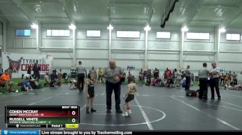40 lbs Round 1 - Cohen McCray, Jacket Wrestling Club vs Russell White, Superior Wrestling Academy