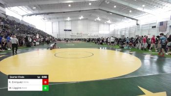 137 lbs Quarterfinal - Khristian Enriquez, Osoway vs Waymond Liggins, Rancho Bernardo WC