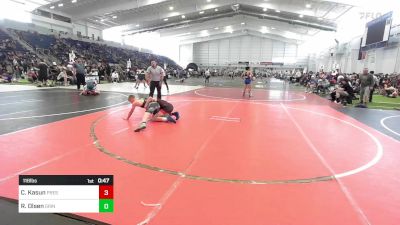 116 lbs Consi Of 8 #1 - Cash Kasun, Prescott Raiders vs Rylan Olsen, Grindhouse WC