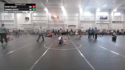 76 lbs Round 2 (8 Team) - Dominic Rocco, Ohio Gold Black vs Wyatt Ballay, CrossRoads Wrestling